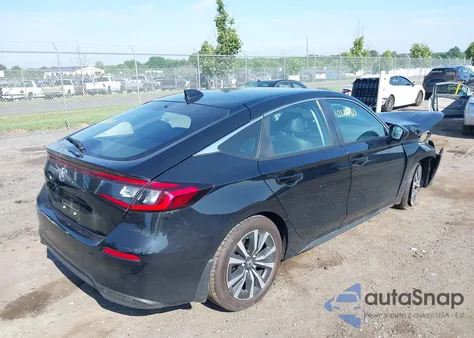 2024 Honda Civic Ex-L z USA, uszkodzony, nr VIN 19XFL1H75RE028132